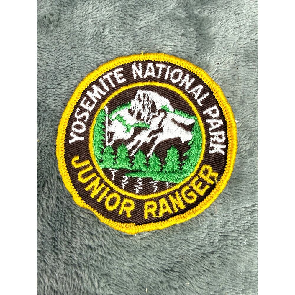 Yosemite National Park Junior Ranger Embroidered Patch 3.5” Half Dome Souvenir
